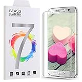 CaRany Galaxy S7 Edge Screen Protector,9H Hardness Anti-Bubble Ultra HD Case Friendly Tempered Glass Screen Protector for Samsung Galaxy S7 Edge