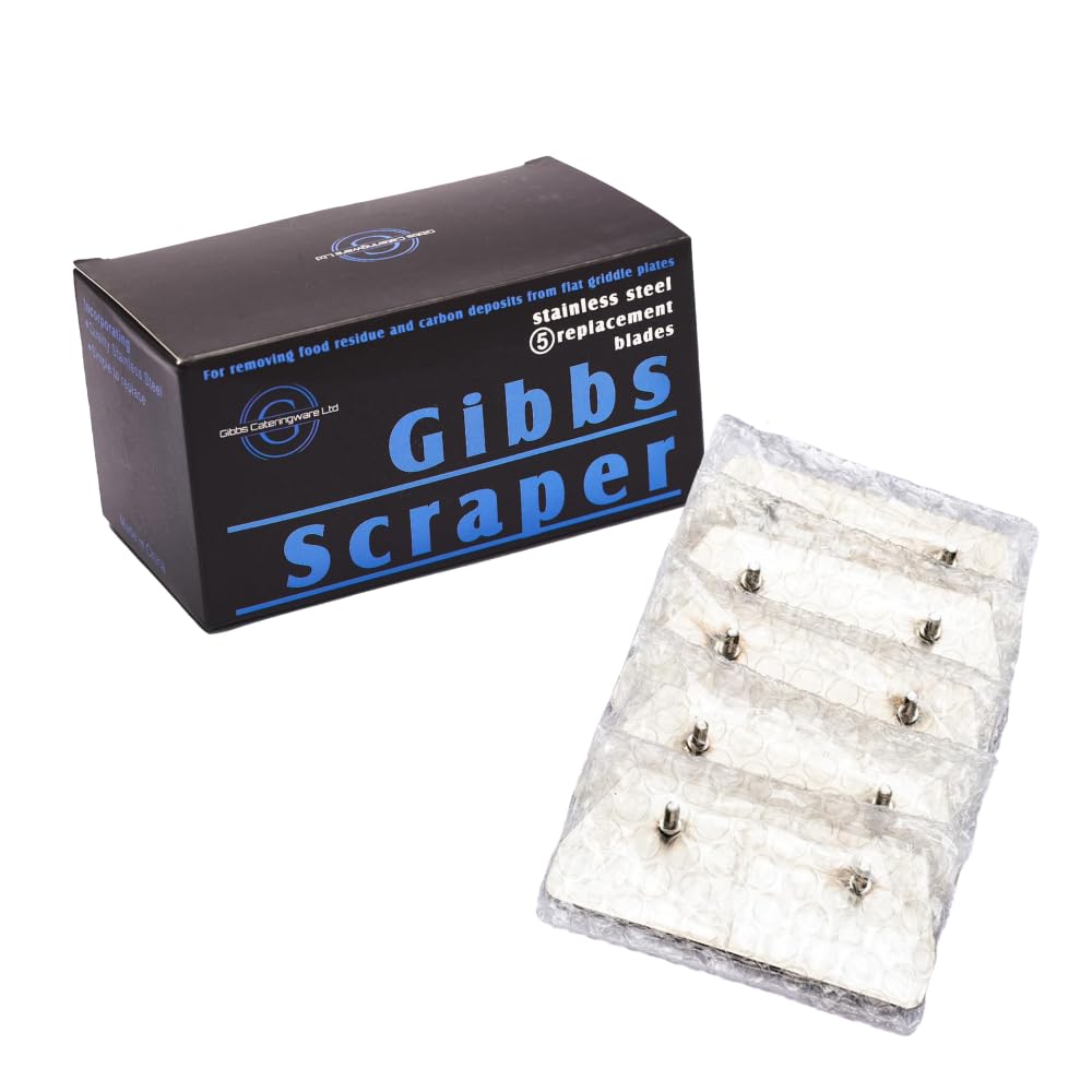 Gibbs Scraper - 5 Replacement Blades - Only for Gibbs Scrapers