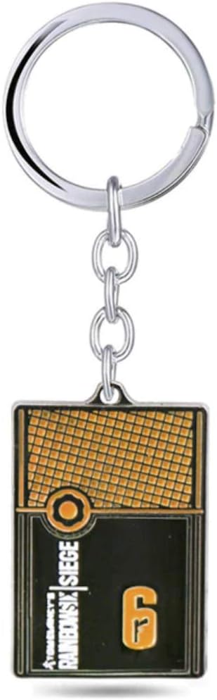 AEmber - Rainbow Six Siege 6 Keychain Legend Card Pendant Key Ring Bag Charm Chaveiro Key Chain