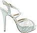 Bridal Wedding Formal Evening Party Strap Peep Toe Lace Glitter Sandal VICE-93