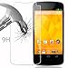 Cadorabo Tempered Glass Compatible with LG Google Nexus 4 in HIGH Transparency - Screen Protection 3D Touch Compatible with 9H Hardness - Bulletproof Display Saver