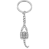 DONWOIE Scorpion Keychain – Scorpion Charm with Detailed Design, Unique Accessory for Bag Charms,Funny Keychains Gifts for Men Daughter Friends Women