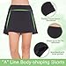ZEALOTPOWER Tennis Skorts for Women Golf Skirts with Pockets Athletic Sports Running Active