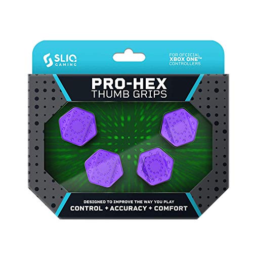 Sliq Gaming Xbox One Pro-Hex Thumb Stick Grips - Xbox One - Purple