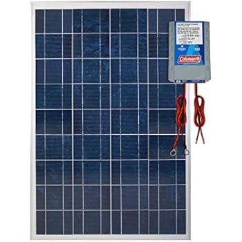 Amazon.com : Coleman 100W Solar Panel With 8.5 AMP Charge ...