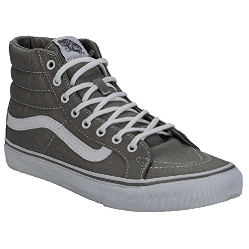Vans Women's Unisex Sk8 Hi Slim Shoes US8 Grey