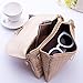 Voberry® Elegant Lady Women Long Purse Clutch Wallet Zip Bag Messenger Bag on clearance (Khaki)