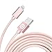 F-color Braided Cable, Rose Gold