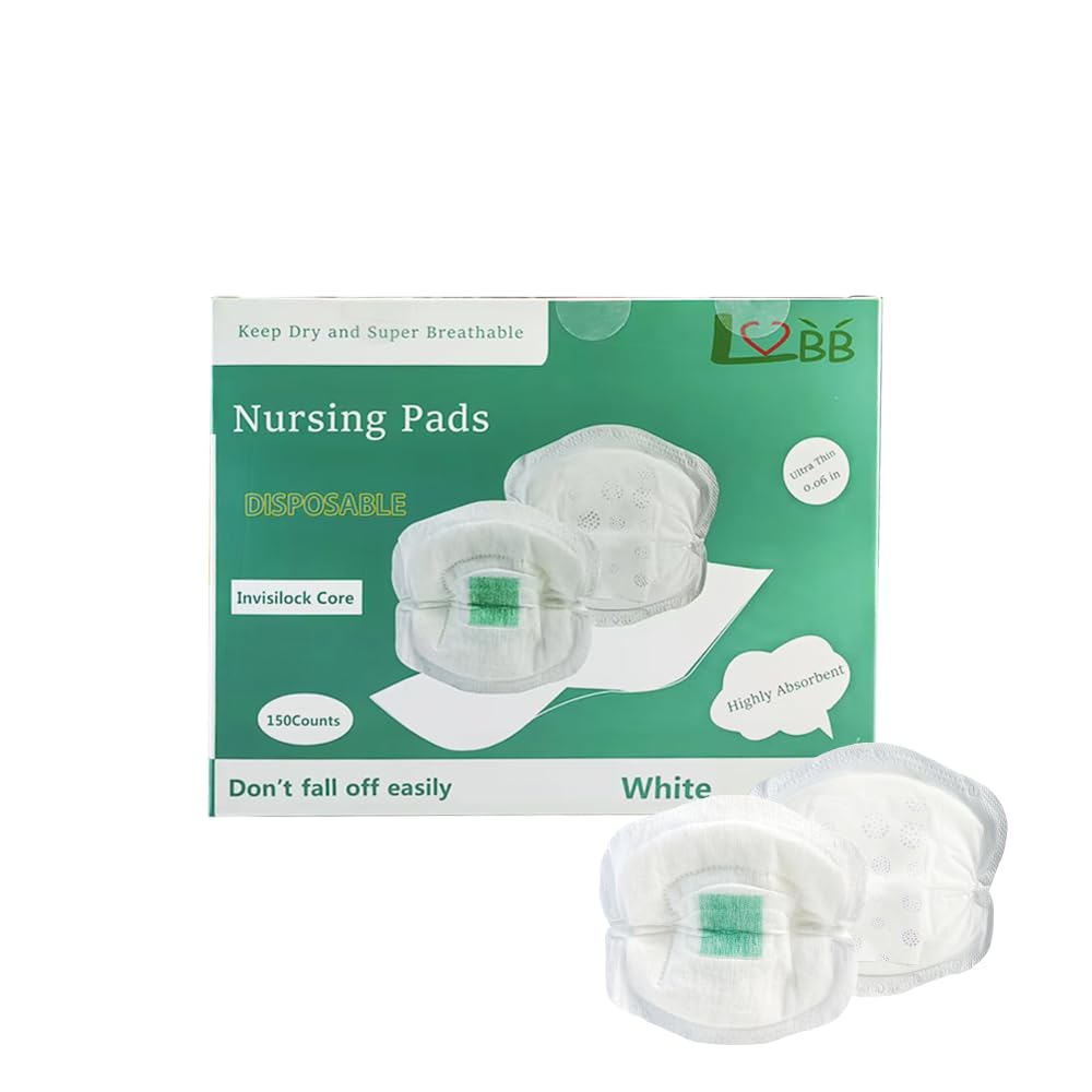 Photo 1 of ** SIMILAR**
LVBB Stay Dry Disposable Nursing Pads,Comfortable Disposable Breast Pads, Soft Disposable Breast Pads for Leaking Milk, Absorbent Disposable Nipple Pads for Moms, White,150 Count