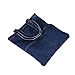MyLifeUNIT Denim Shoulder Bag, Tote Bag Handbag with Double Pockets for Women