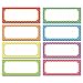 Big Magnetic Dry Erase Labels Name Plates White Board 32 Labels 8 Colors,5.5