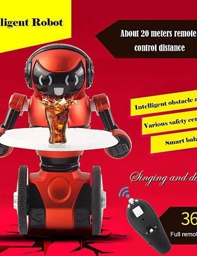 WLtoys F1 Rechargeable Lightweight 2.4G Smart Balance Gravity Sensing Remote Control Intelligent Robot , usb