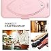 FYY Case for iPhone X/iPhone 10, [RFID Blocking Wallet][Makeup Case] Premium PU Leather Wallet Case with Cosmetic Mirror, Card Slots and Wrist Strap for iPhone X Edition (2017)/iPhone 10 Pink