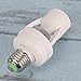 Chinatera Light Sensor Socket Light Switches Motion Sensing Light Socket Adjustable 360 Degree E27 socket