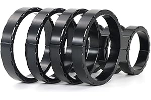 REARACE 1.75" x2.5" Shock Reservoir Mounting Clamp, Fit for Polaris RZR XP 1000, Compatible with 1 3/4" Roll Cage, 2 1/2" Reservoir