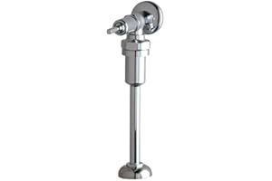 Chicago Faucets 732-OHVBCP Angle Urinal Metering Fitting, Chrome, 6.00 x 6.00 x 6.00 inches