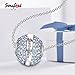 SOUFEEL September Birthstone Charm Dark Blue Swarovski Crystal 925 Sterling Silver Charms Fit European Bracelet