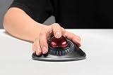 Kensington Orbit Wireless Trackball Mouse with Scroll Ring K70992WW Black view 2