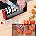 Knife Sharpener, Areson 3-Stage Kitchen Knife Sharpeners to Restore Knives or Shears Blades Quickly Safely, Easy to Use for Kitchen