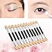 Polytree 12x Makeup Double-End Eye Shadow Sponge Brushes Applicator Cosmetic Beauty Tool