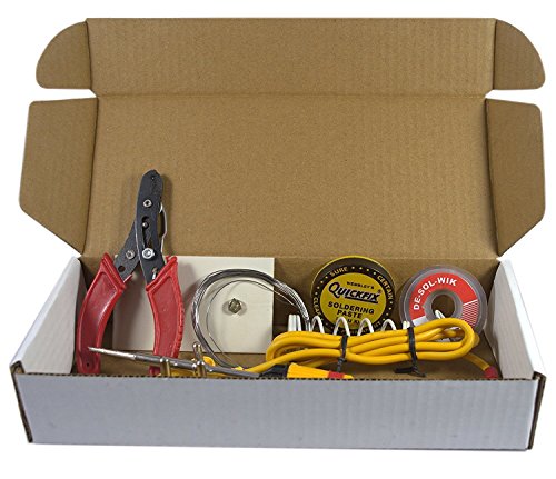 ElectroBot 6 in 1 Electric Soldering Iron Stand Tool Wire Stripper Kit with 25W Welding Stick Set 2 ElectroBot 6 in 1 Electric Soldering Iron Stand Tool Wire Stripper Kit with 25W Welding Stick Set - Image 2
