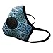 Vogmask Premier Filtering Mask | VMCV | Protection from Microscopic Particles | Reusable | Sizes S-XL (Large, Chakra)