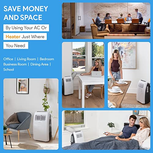 SereneLife SLACHT108 SLPAC 3in1 Portable Air Conditioner with Built
