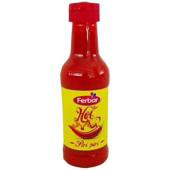 Peri Peri Piri Piri Portuguese Hot Sauce Ferbar 195ml/6.5fl.oz