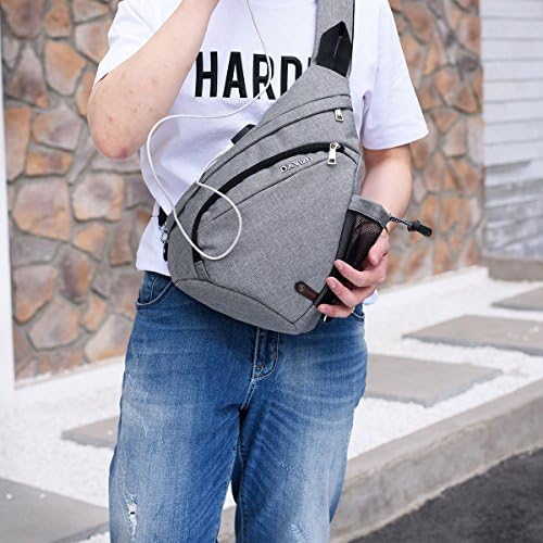 Crossbody Shoulder Sling Backpack - Lightweight Packable Bag Chest Bag Rucksack