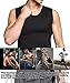 IFLOVE Men's Hot Sweat Body Shaper Tummy Fat Burner Tank Top Slimming Vest Weight Loss Shapewear Neoprene No Zip