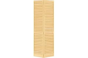 Kimberly Bay Closet Door, Bi-fold, Louver Louver Plantation (24x80)