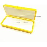 Microscope Stage Micrometer Calibration Slide with 4-Scales and 0.01mm Multifunctional Reticle Calibrating Ruler