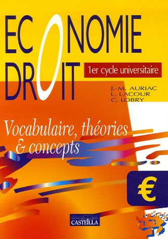Économie, droit, 1er cycle universitaire