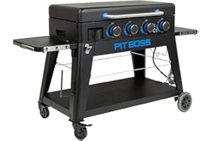 Pit Boss Ultimate Gas 4 Burner Non-Stick Lift-Off Griddle