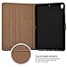 Ademen iPad Pro 10.5 Inch PU Leather Case, Minimal Rose Gold Stripes Protective Lightweight Folio Smart Case Cover With Magnetic Auto Sleep Wake Function Only For iPad Pro 10.5