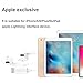 Headphone Adapter & Splitter, Headphone Jack Audio & Charge Connector Splitter Calling/Charger/Music/Remote Control for iP7/7 plus/8/8 Plus/X/XS/XR