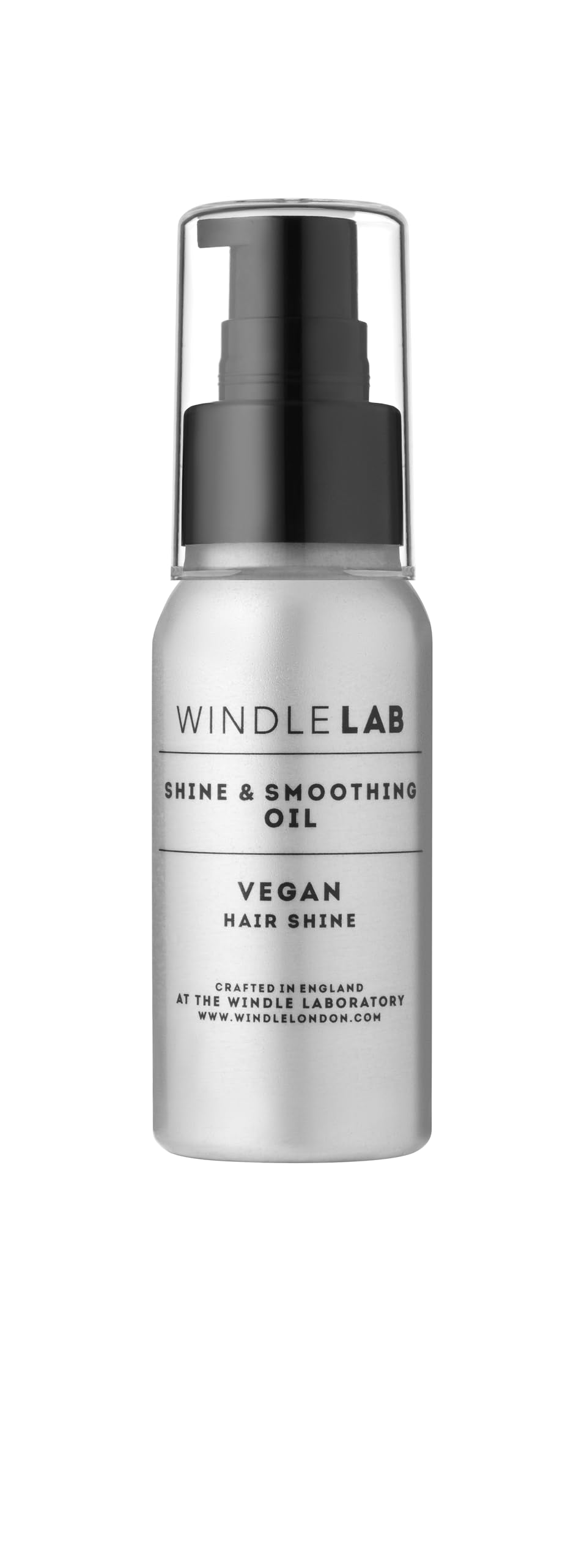 Shine & Smoothing Oil by Windle LAB - With Apricot, Camellia & Argan Oil - Sulphate Free Hair Oil - Non-Greasy Hair Oil with UV Filter - For Dry, Frizzy Hair - 60ml