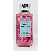 Bath & Body Works Signature Collection Shower Gel For Women 10 Fl Oz (Hello Beautiful)