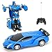 Gainer Transform Car Robot,Robot Deformation Car Model Toy for Children,Transforming Robot Remote Control Car with One Button Transformation,360 Speed Drifting 1:18 Scale