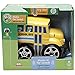 Kid Galaxy PBS Kids Toy School Bus. Soft Push Car Vehicle for Toddlers, Kids Age 18 Months & Up, Yellow. Juguetes Coche Camión para Niños. from Co. Behind Caillou, Cat in The Hat & Clifford Vehicle