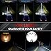H1 LED Headlight Bulbs - The Smallest LED Car Headlamps - Extremely Bright: 10000 lumens - LED Conversion Kit - 6500K White LED Light - SUTU AUTO - 80W CHIP CSP - Low beam/high beam - w/Canbus/Decoder