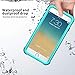 iPhone 7 Plus / 8 Plus Waterproof Case [5.5 inch], Garcoo IP68 Certified Fully Sealed Underwater Protective Cover, Shockproof Dustproof and Snowproof, Suitable for Outdoor Sports (Grass Blue)