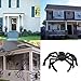 Erholi Halloween Solid Decorations Simulation Plush Spider Decorative Props Photobooth Props(75 x 75cm/29.5 x 29.5inch)