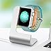 Kollea Aluminum Apple Watch Stand Charging Station Bracket Docking Cradle for All Apple Watch, Carbon Bamboo