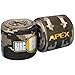 Ringside Apex Boxing Training Hand Wraps (Pair), Camo Pink/Black