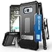 PimpCase Compatible with Galaxy S8 Case, PimpCase Durable Hybrid Rugged Cover Shockproof Phone Cover with Built in Kickstand with Holster