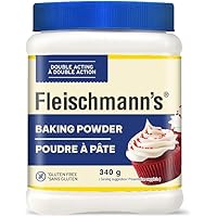 Fleischmann's Baking Powder 340g, creates the fluffiest, light texture in your baked goods.