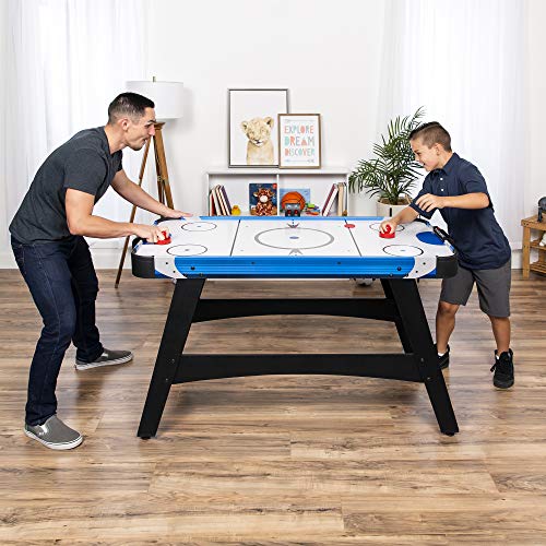 Best Choice Products 54-Inch Air Hockey Table w/ 2 Pucks, 2 Pushers and LED Score Board - //coolthings.us
