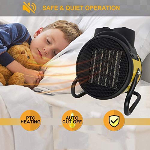 image for Buyplus Garage Space Heater Electric - Indoor Portable Heater Fan,Gree