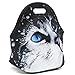 icolor Kids Insulated Lunch Portable Carry Tote Picnic Storage Bag Lunch box Food Bag Gourmet Handbag Cooler warm Pouch Tote bag For School work Office